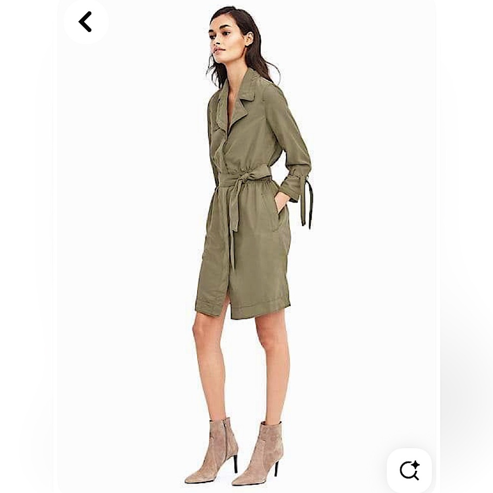 Banana Republic Modal Tan Shirt Dress - versatile, excellent condition, size 6P